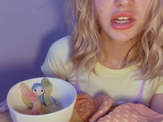 GIANTESS VORE: You Hide Inside Candybox, You Get EATEN Like Candy! 10+min! HD