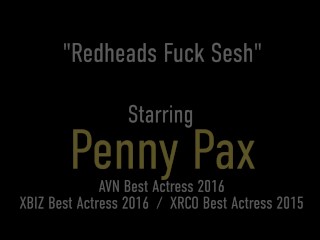 Ponytailed Redheads Penny Pax And Amarna Miller 69 Hard!