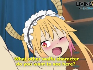 TOHRU - Kobayashi-san Chi no Maid Dragon Real ANIME Big Japanese Ass Booty HENTAI Cosplay Hentai Sex