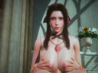 Final Fantasy 7 Futa - Aerith and Tifa passionate sex