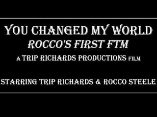 Rocco Steele's Massive Cock Wrecks my Trans FTM Pussy. Full film -- justfor.fans/triplextransman