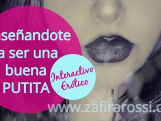 Enseñandote A Ser Una Buena PUTITA Audio Erótico Interactivo Feminización Sissy Slut Asmr PREVIEW