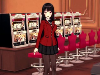 Yumeko erotic session (3D Ecchi) (Kakegurui) 