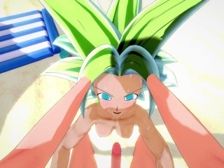 [POV] SEX ON THE BEACH WITH KELFA - DRAGON BALL SUPER POV PORN