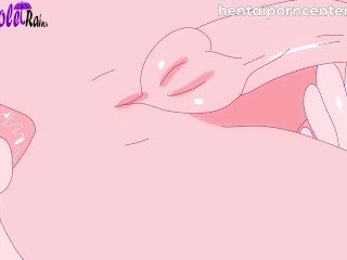 Futanari Tsunade fucks Futanari Sakura in the ass - Naruto Hentai, Anime Uncensored, hentai porn