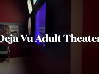 Lexi Mae Takes Stranger Cock At Adult Theater here in Las Vegas!