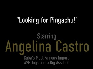 Big Boobed Big Assed Angelina Castro Sucks A Stranger Off!