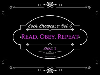 Read. Obey. Repeat. (Part 1) Kiss My Perfect Soles! 1080p HD PREVIEW