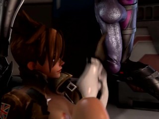 NYL-Tracer, Widow, Mercy 3D Futa Animation
