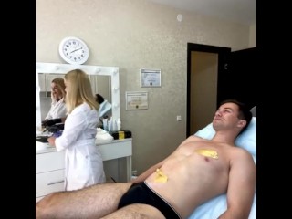 Revelations of a Russian webcam model during full body waxing