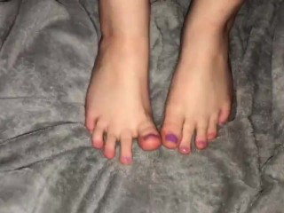 Biggest Footjob Cum Shot On Pornhub!