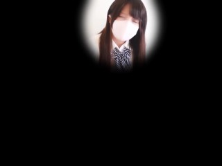 【素人オナニー】立ったままオナニーしたら、足がガクガク...。///