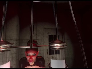 Citor3 Femdomination 2 3D VR game walkthrough 8: The Nursing| vacuum pump, breastfeeding, bdsm