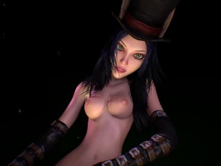 Alice Madness Returns - Alice masturbation - 3D Porn