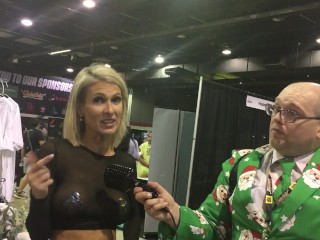 Georgina Dior with Jiggy Jaguar Exxxotica Expo Chicago Il