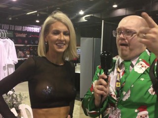 Georgina Dior with Jiggy Jaguar Exxxotica Expo Chicago Il