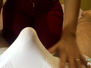 Dry humping in tight jeans cum in pants from a lap dance