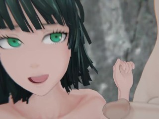 Futanari orgy - Dos, Tatsumaki, Fubuki, Mosquito girl - One punch man