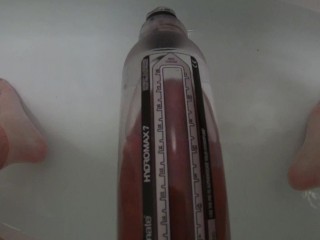 BathMate Hydromax Pumping Session 4K 60Fps