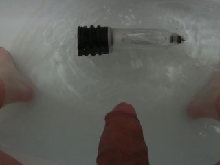 BathMate Hydromax Pumping Session 4K 60Fps