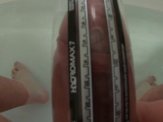 BathMate Hydromax Pumping Session 4K 60Fps