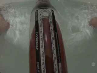 BathMate Hydromax Pumping Session 4K 60Fps