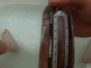 BathMate Hydromax Pumping Session 4K 60Fps