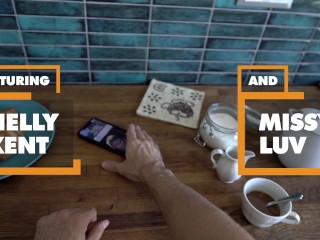 Three fit pole dancers in POV fourway fuck scene - itsPOV