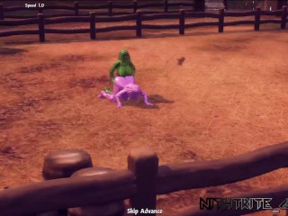 Gameplay - breeders of the nephelym - The Slime