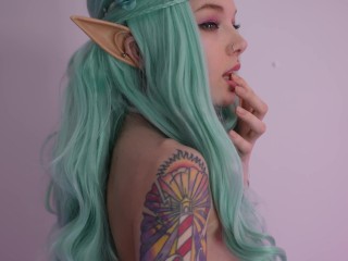 Sexy elf training anal sex with big dick. Karneli Bandi