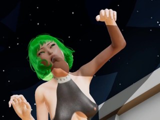 One punch man: Tatsumaki vs psycho