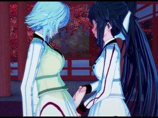 Futa Tatenashi Sarashiki fucks Houki Shinonono - Infinite Stratos Hentai