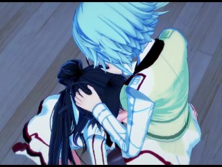 Futa Tatenashi Sarashiki fucks Houki Shinonono - Infinite Stratos Hentai