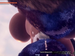 Gameplay - breeders of the nephelym - Tall Vulwarg