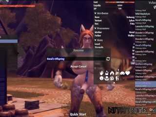 Gameplay - breeders of the nephelym - Tall Vulwarg