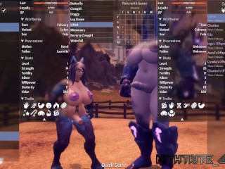 Gameplay - breeders of the nephelym - Tall Vulwarg