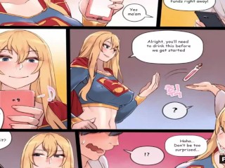 Supergirl - super escort sells superpussy for a Million Dollars