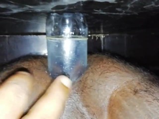 Bottle deep inside of man's ass - part 2 අම්මො මුලු බොතලේම කොල්ලගෙ පුකේ 2 කොටස