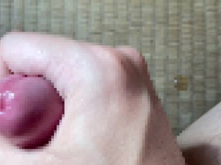 「アッ、イっちゃう///」ローション手コキで喘ぎながら射精する早漏ド変態～オナニー中毒～