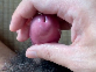 「アッ、イっちゃう///」ローション手コキで喘ぎながら射精する早漏ド変態～オナニー中毒～