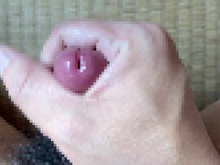 「アッ、イっちゃう///」ローション手コキで喘ぎながら射精する早漏ド変態～オナニー中毒～