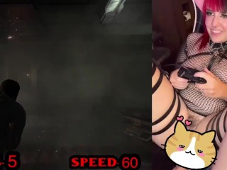 Goth girl plays dead space 2 part 1