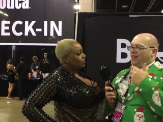 Casey Carter with Jiggy Jaguar Exxxotica Chicago IL