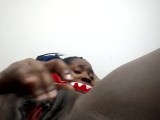 masturbating my wet pussy