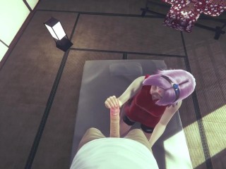 [NARUTO] POV Your date with Sakura (3D PORN 60 FPS)