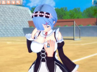 【エロゲーコイカツ！】リゼロ レム3DCGアニメ動画(Reゼロから始める異世界生活)[Hentai Game Koikatsu! re zero Rem(Anime 3DCG Video)]