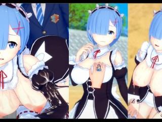 【エロゲーコイカツ！】リゼロ レム3DCGアニメ動画(Reゼロから始める異世界生活)[Hentai Game Koikatsu! re zero Rem(Anime 3DCG Video)]