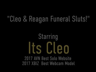 69 In A Funeral?! Its Cleo And Reagan Lush Love Pussy Play!