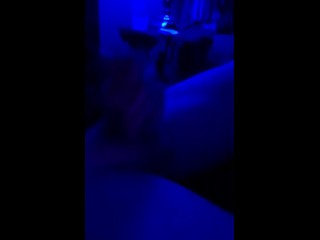 Blue light smoke-sturbation