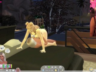 SIMS 4 FUCKING HARD! QUINCY PLAYS SIMS 4 SEX MODS